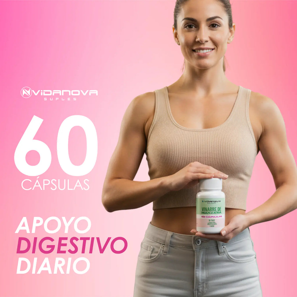 VINAGRE DE MANZANA 60CAPS
