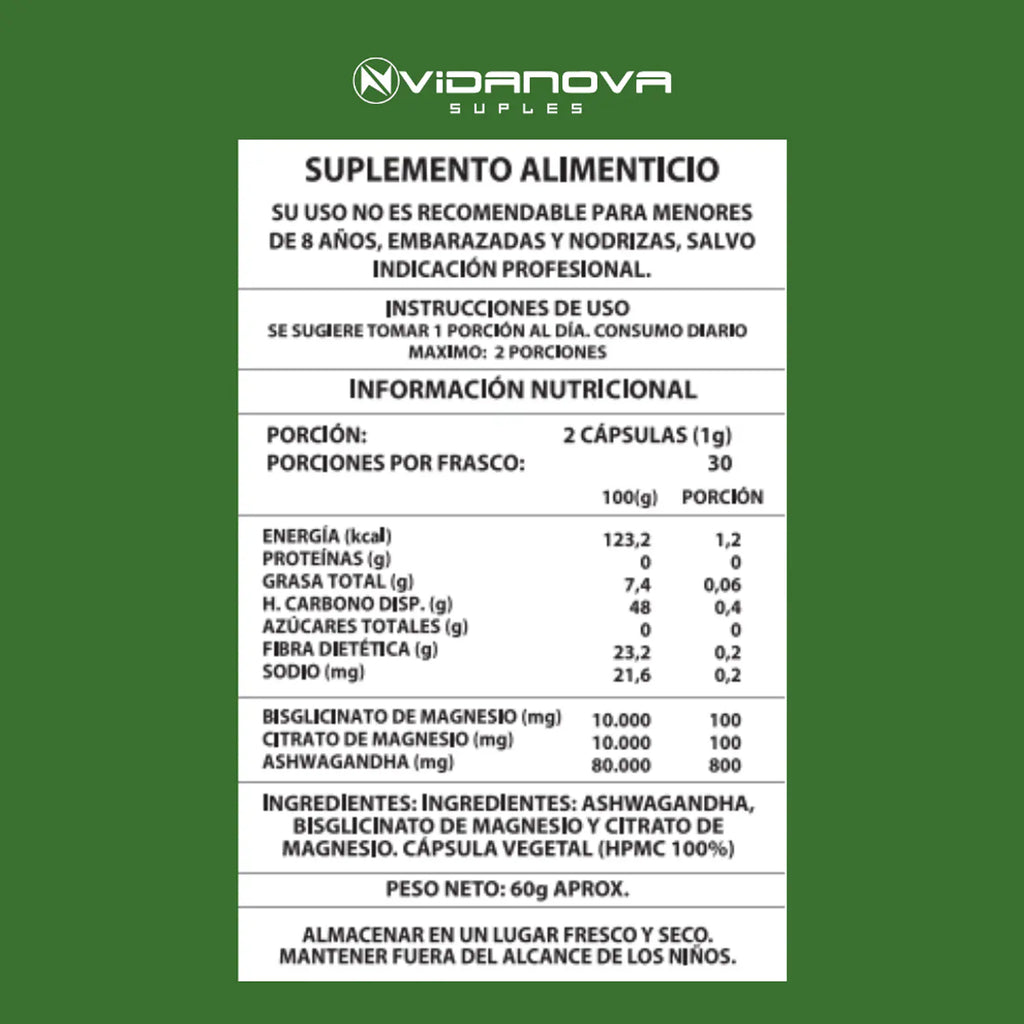 VINAGRE DE MANZANA 60CAPS