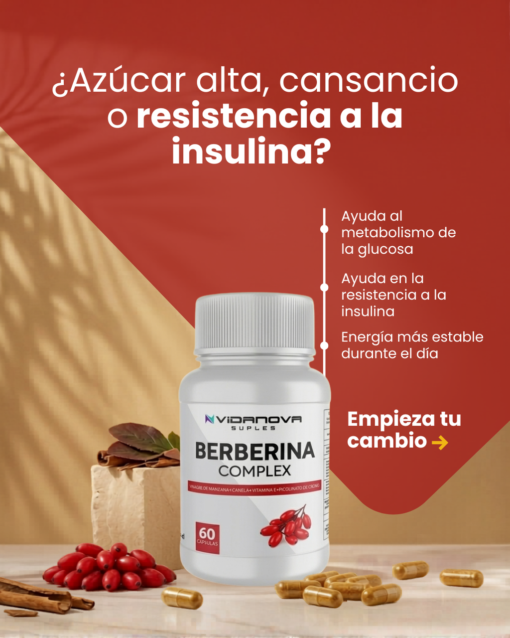 BERBERINA COMPLEX 60CAPS