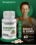 Ashwagandha + Magnesio 1000mg 60 CAPS